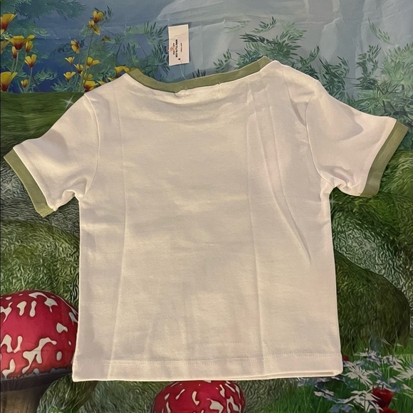 Mushroom Crop Tee, Small and Large Sizes, NWT - Picture 8 of 12